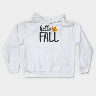 Hello fall Kids Hoodie